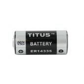 Titus ER14335 LiSOCI2 Button Top Battery - Bulk