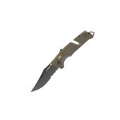 SOG Trident AT - Partially Serrated - Olive Drab