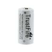 Trustfire 16340 Protected Li-Ion Rechargeable Battery