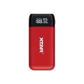 Xtar PB2S Portable Li-ion Charger and Powerbank - Red