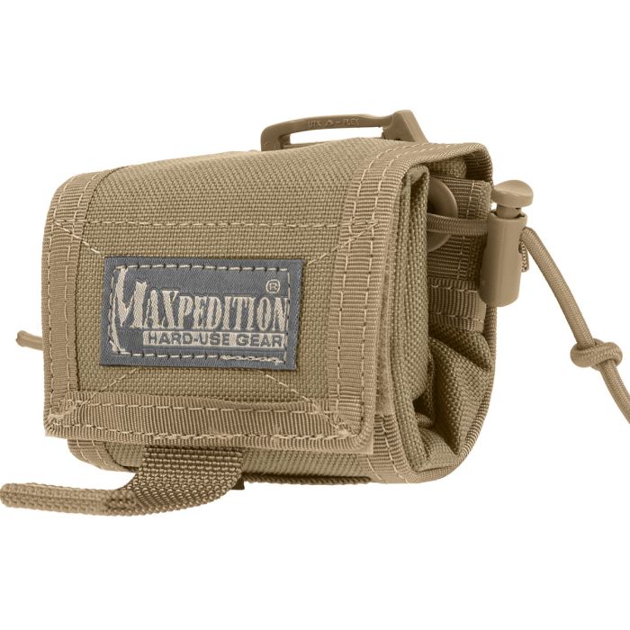 Maxpedition Rollypoly Folding Dump Pouch - Khaki (0208K)