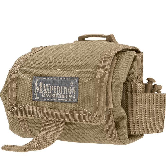 Maxpedition Mega Rollypoly Large Folding Utility Pouch - 0209K - Khaki