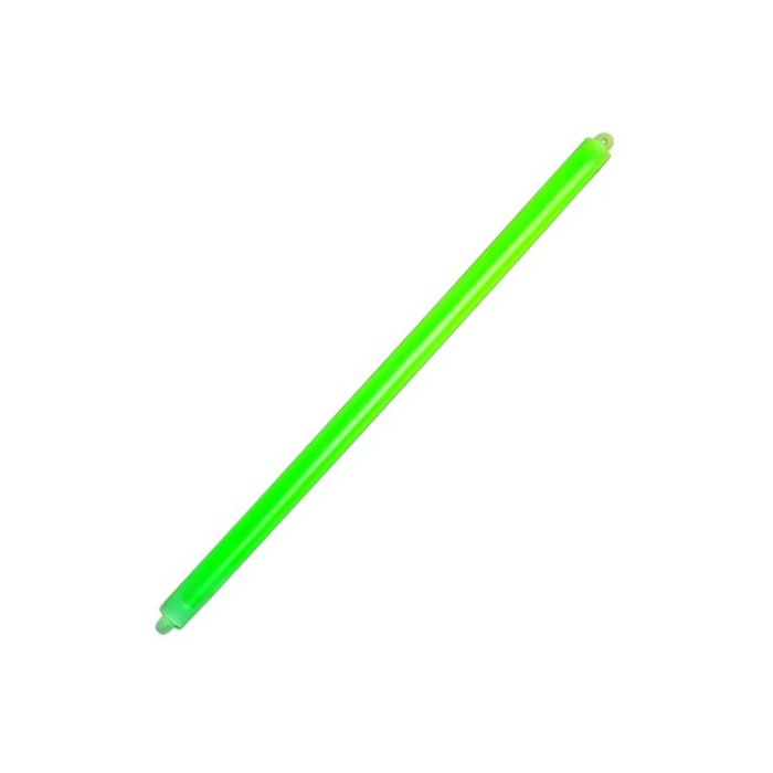 Cyalume 15-inch ChemLight 12 Hour Chemical Light Baton with 2 End Rings - Case of 4 Tubes - 5 Sticks per Tube, Unfoiled - Green (9-87090PF)