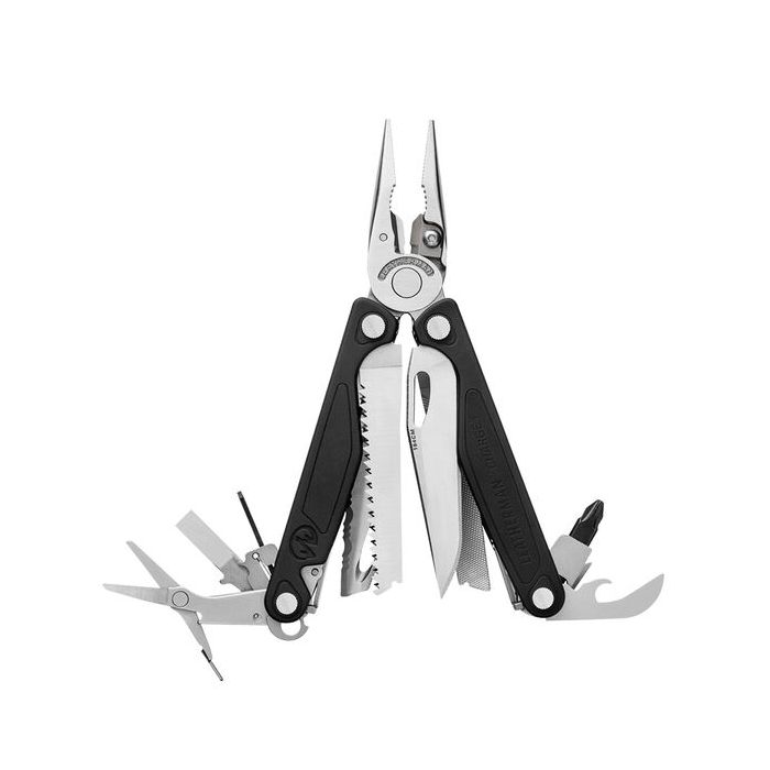 Leatherman Heritage CHARGE PLUS Multi-Tool - Black Molle Sheath - Black - Box