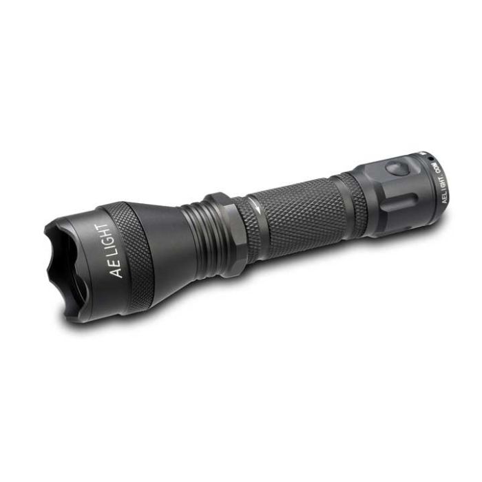 AE Light MK2 LED Flashlight Kit with 18650 battery and charger