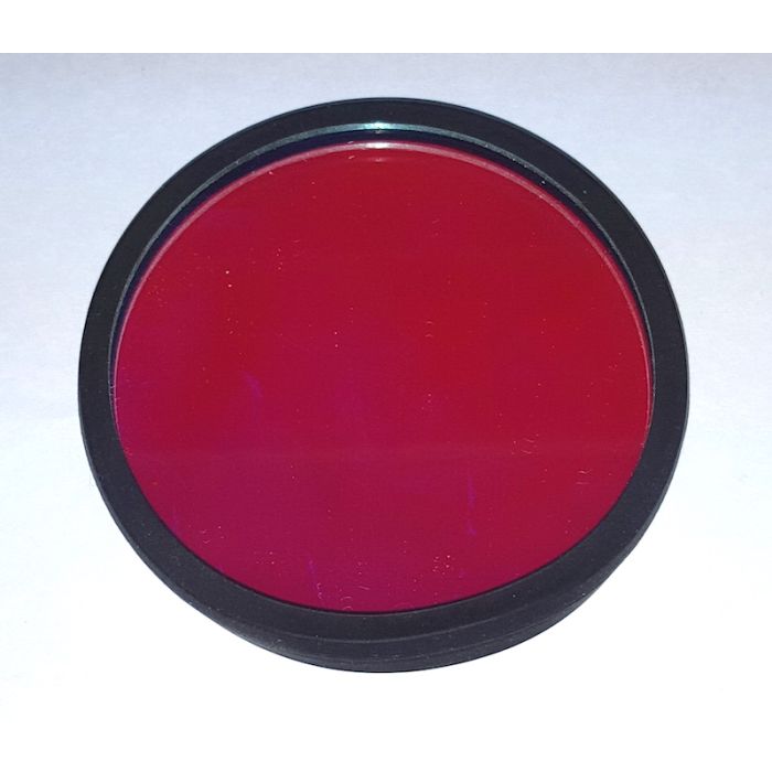 AELight RED Filter 630-650nm 2-3/4'' Rubber Ring AEX20 and AEX25