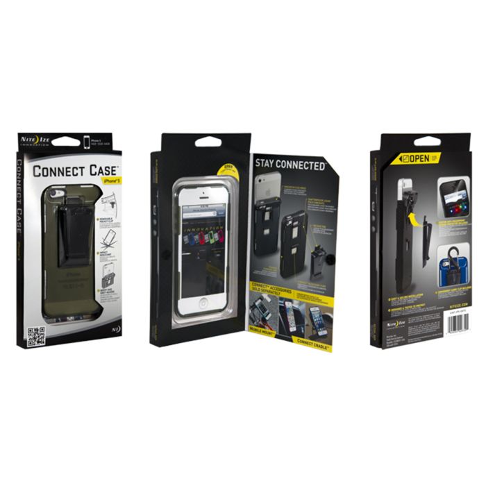 NiteIze iPhone 5 Connect Case - Translucent Olive