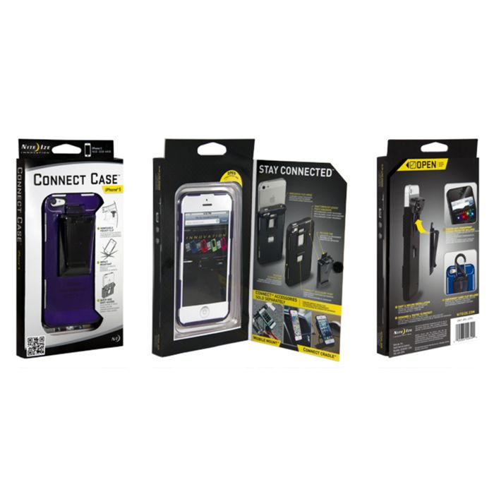 NiteIze iPhone 5 Connect Case - Translucent Purple