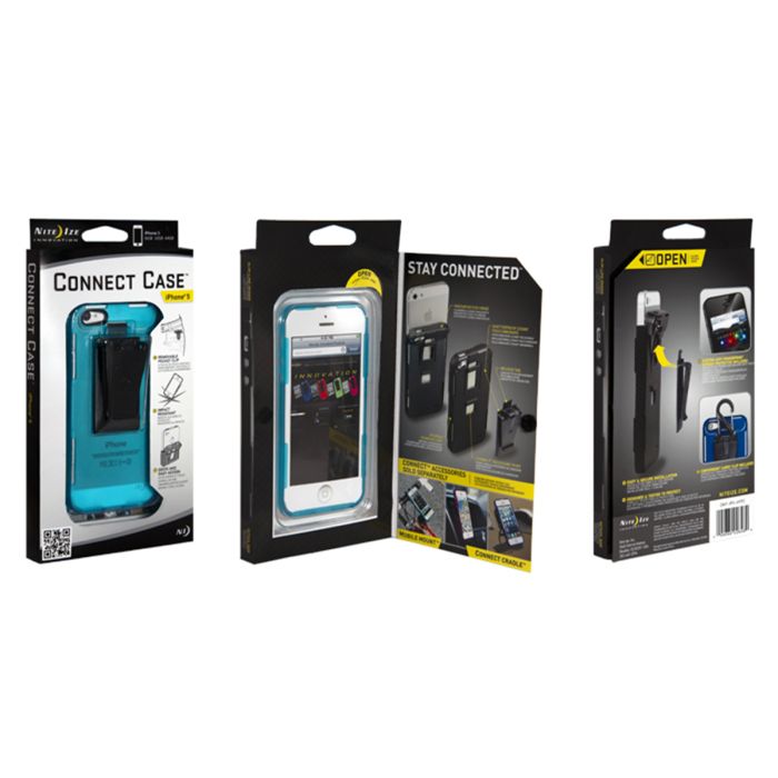 NiteIze iPhone 5 Connect Case - Translucent Turquoise