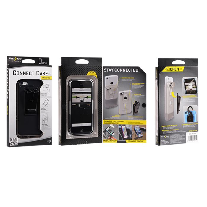 NiteIze iPhone 5C Connect Case - Solid Black