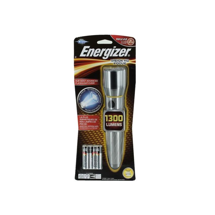 Energizer Vision HD Focus MaxViz Metal Flashlight