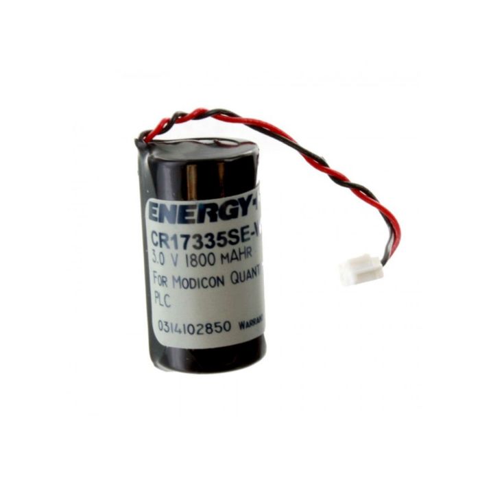 Energy+ 3.0V 1.8Ah Lithium Battery for Quantum PLC Logic Controllers