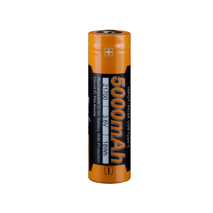 Fenix 21700 Battery with Built-In USB-C Charging Port