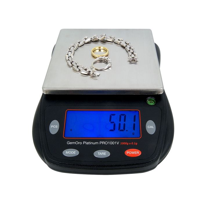 GemOro Platinum PRO1001V Mid-Size Countertop Scale
