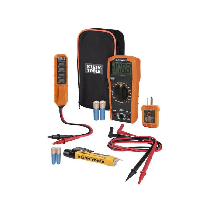 klein tools mm320kit electrical test kit - package contents