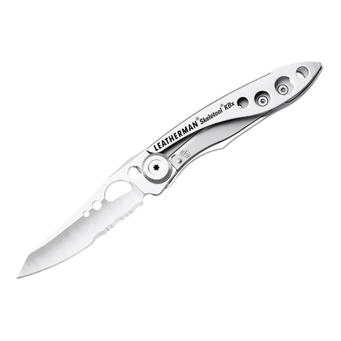 Leatherman Skeletool KBx Folding Knife - Stainless - Peg Packaging