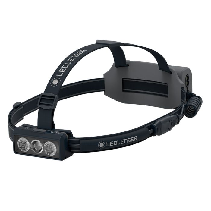 Ledlenser 502324 NEO9R Rechargeable LED Headlamp - Black and Gray