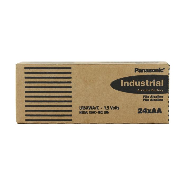 Panasonic Industrial Alkaline 1.5V AA Battery - 24PK