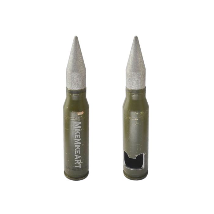 MikeMikeART Mil Spec 25mm Bottle Opener - Green
