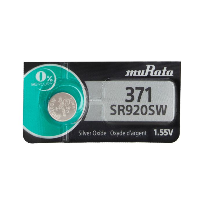 Murata SR920SW 371 Watch Battery - 1 Piece Tear Strip