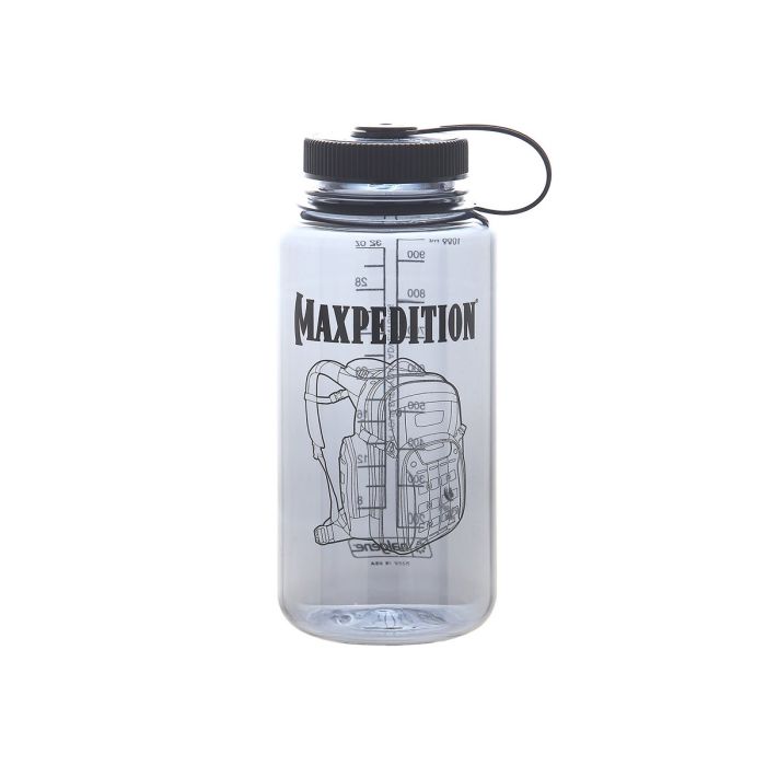 Maxpedition 32 oz Wide-Mouth Nalgene Bottle - Dark Gray (NALG32DG)