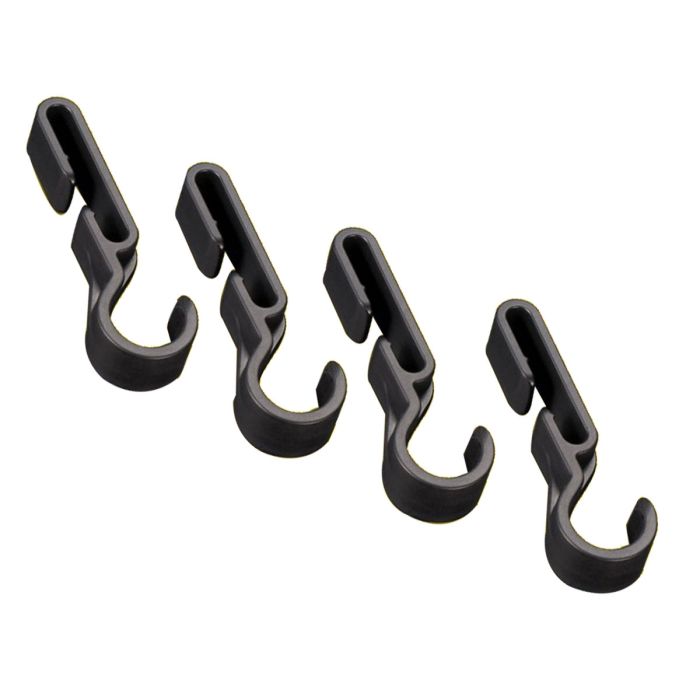 Nitecore NHC10 Helmet Clip - 4 Piece Set