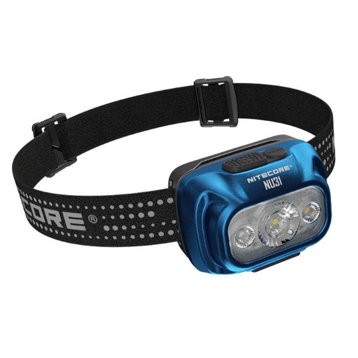 Nitecore NU31 USB-C Rechargeable LED Headlamp - Blue