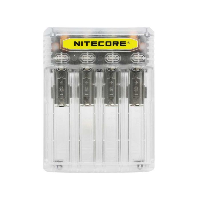Nitecore Q4 4-Bay Charger - White