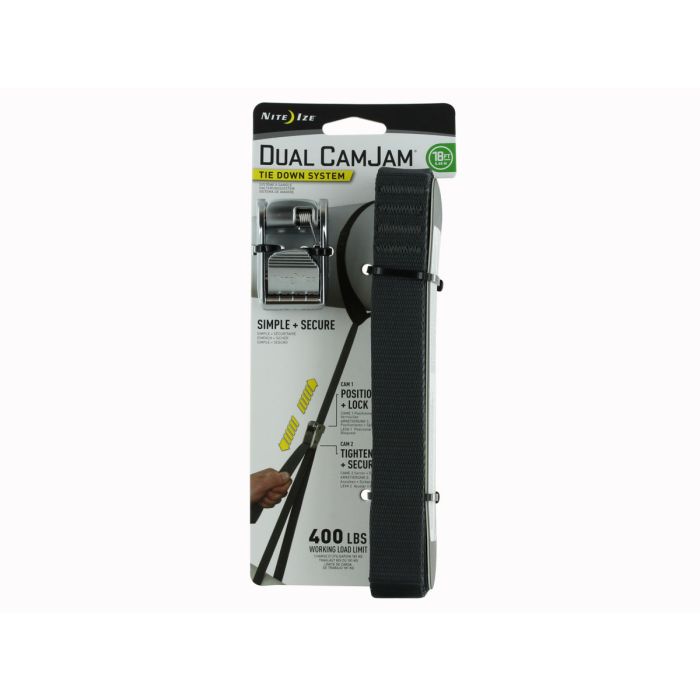 Nite Ize Dual CamJam Tie Down System 18 FT