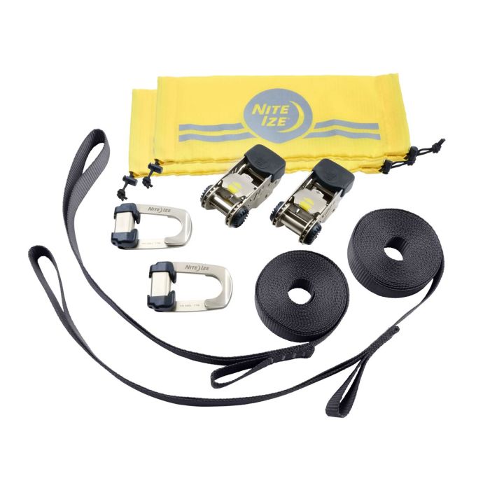 Nite Ize CamJam HookLock Ratchet Strap System - L - 2 Pack