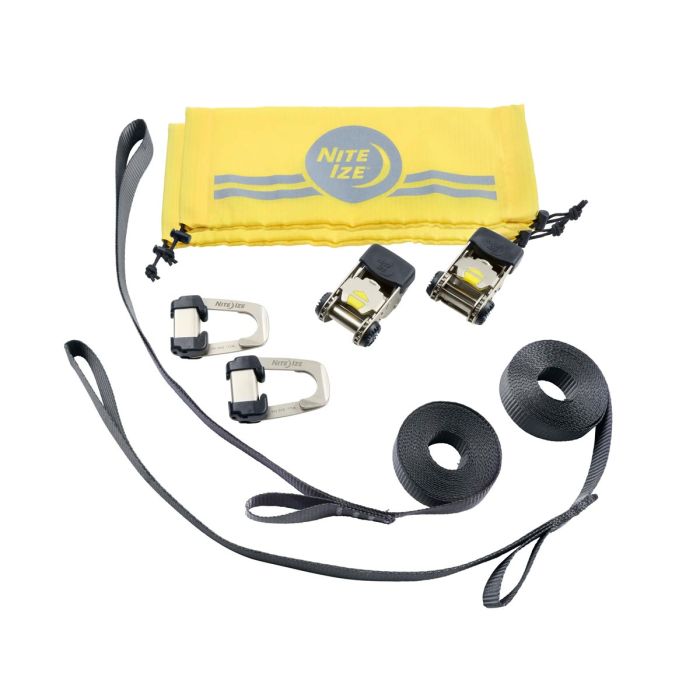 Nite Ize CamJam HookLock Ratchet Strap System - Small or Large - 2 Pack