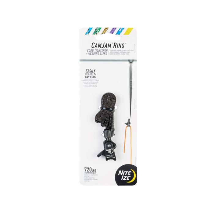 Nite Ize CamJam Ring Cord Tightener - Webbing Sling - Small or Large
