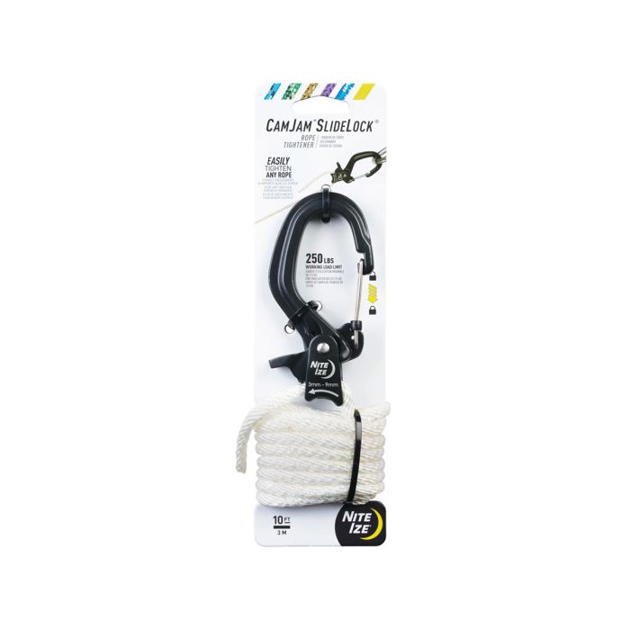 Nite Ize CamJam SlideLock Rope Tightener - L - Rope