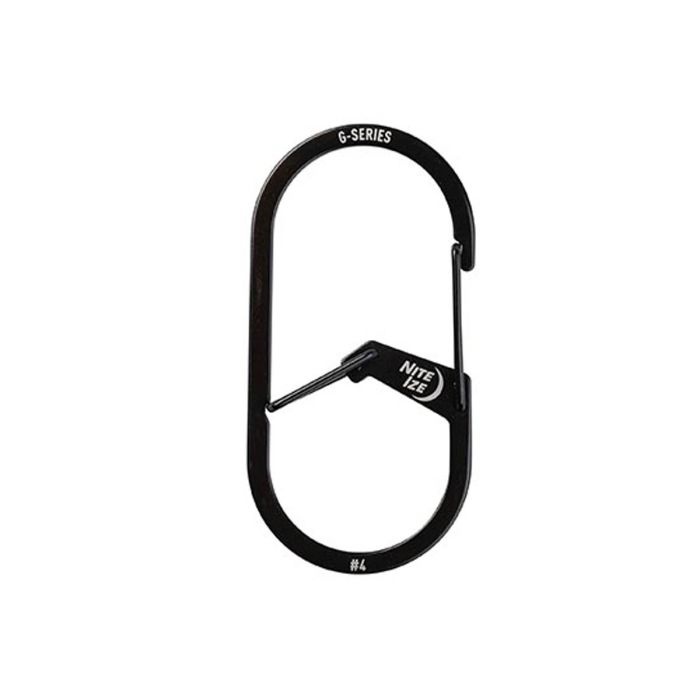 Nite Ize G-Series Dual Chamber Carabiner #4 - Black