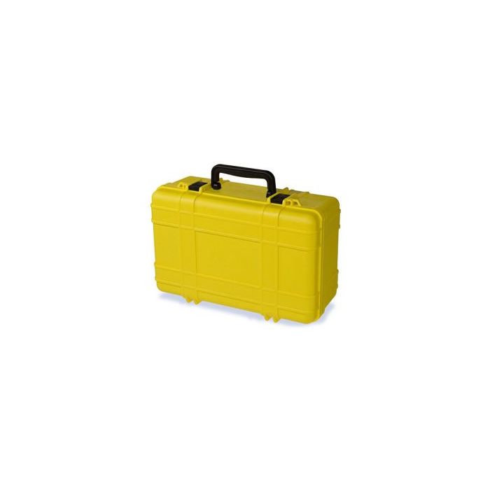 UK 821 UltraCase - 20.9 x 12.9 x 8.4 - Yellow with Panel Ring (03013)