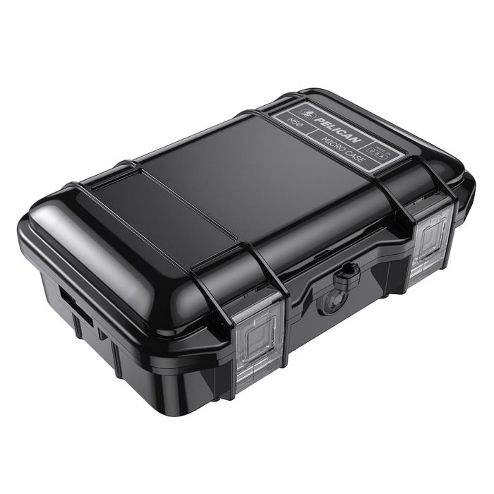 Pelican M50 Micro Case - Black Case with Black Liner