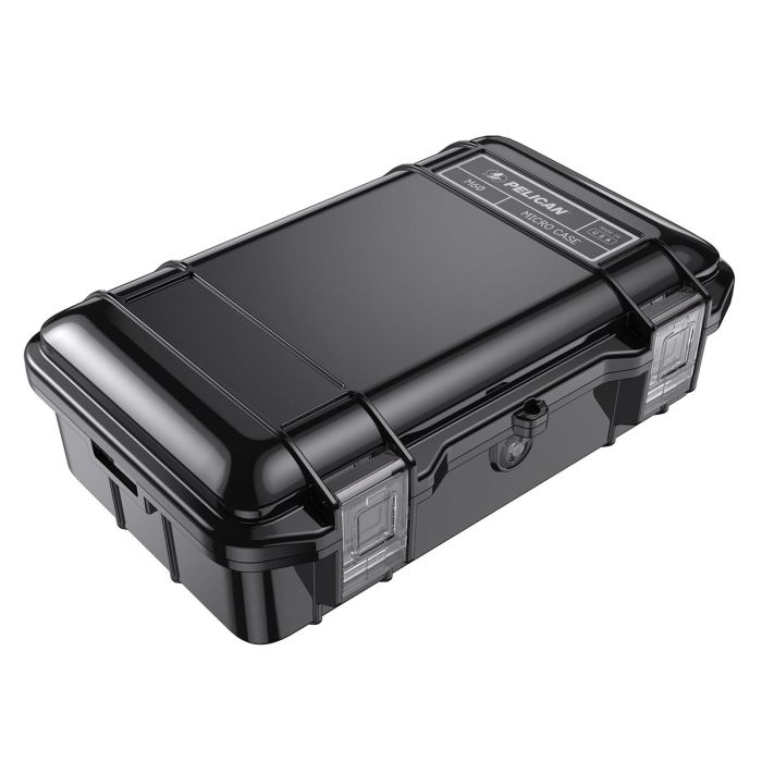Pelican M60 Micro Case - Black Case with Black Liner