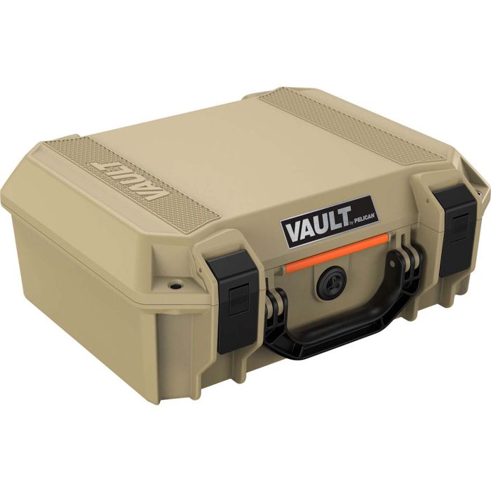 Pelican V200 Vault Medium Hard Case - With Foam - Tan