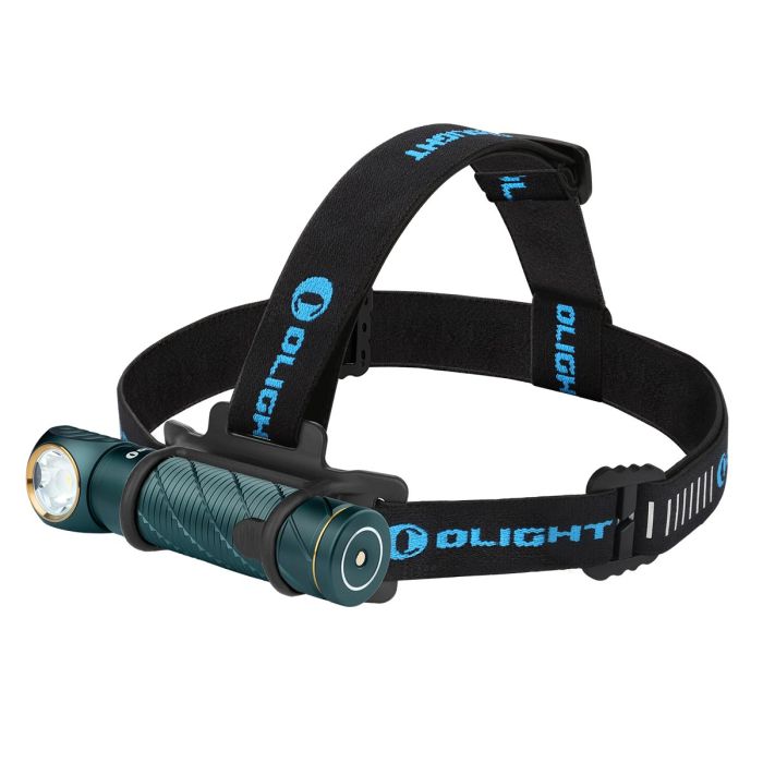Olight Perun 2 Rechargeable LED Headlamp - 2500 Lumens - CREE XHP50B - Includes 1 x 21700 - Dream Blue