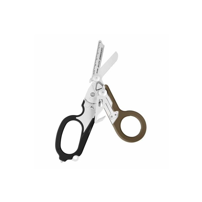 Leatherman Raptor Rescue - Tan and Black - Peg Packaging