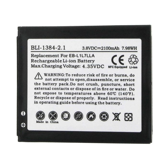 Empire BLI-1384-2-1 2100mAh 3.8V Replacment Lithium Ion (Li-Ion) Battery for Various Samsung Galaxy Smartphones