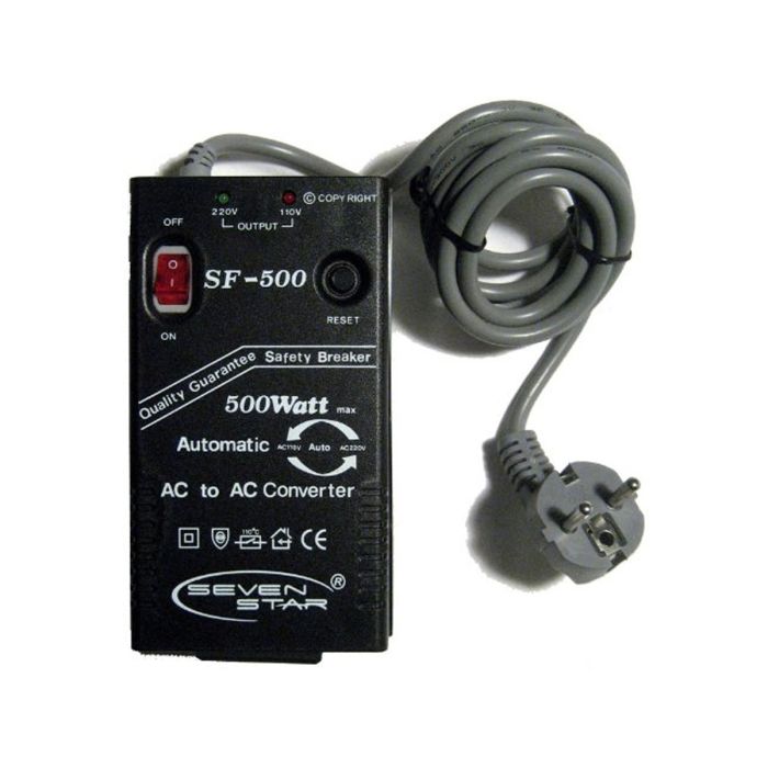 Seven Star 500W Fully Automatic Voltage Converter SF-500 500 WATT