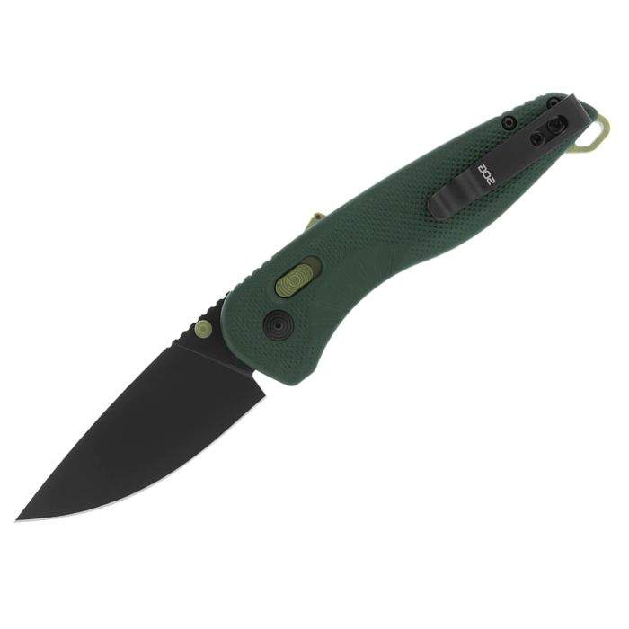 SOG Aegis AT-XR Mk3 Folding Knife - Forest and Moss - Peg Box