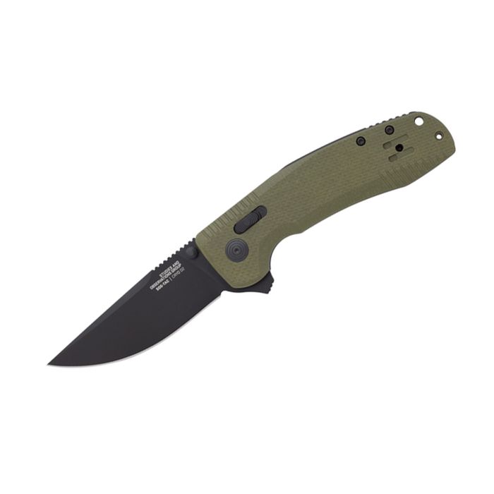SOG SOG-TAC XR Folding Knife - Peg Box - OD Green