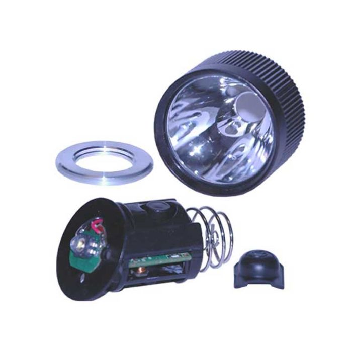 Streamlight Stinger LED DS LED C4 Upgrade Kit  (For original Stinger LED models without C or C4 in the serial number.) Kit includes facecap assembly, retaining ring, and C4 LED with switch assembly.