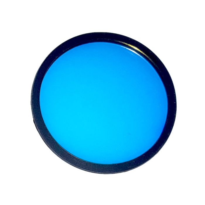 AELight BLUE Colored Filter 2-3/4'' W/Rubber holder AEX20 and AEX25