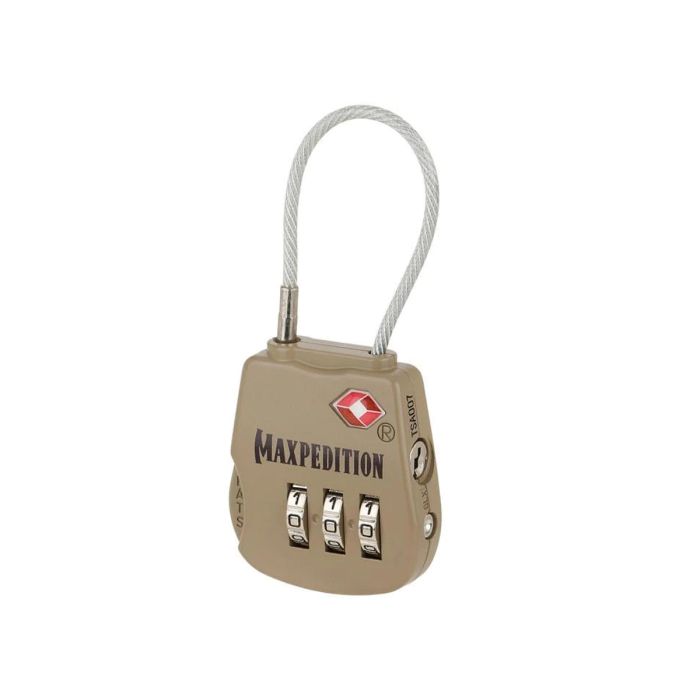 Maxpedition Tactical Luggage Lock - Khaki