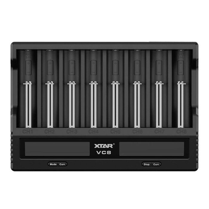 XTAR VC8 8-Channel Smart Charger
